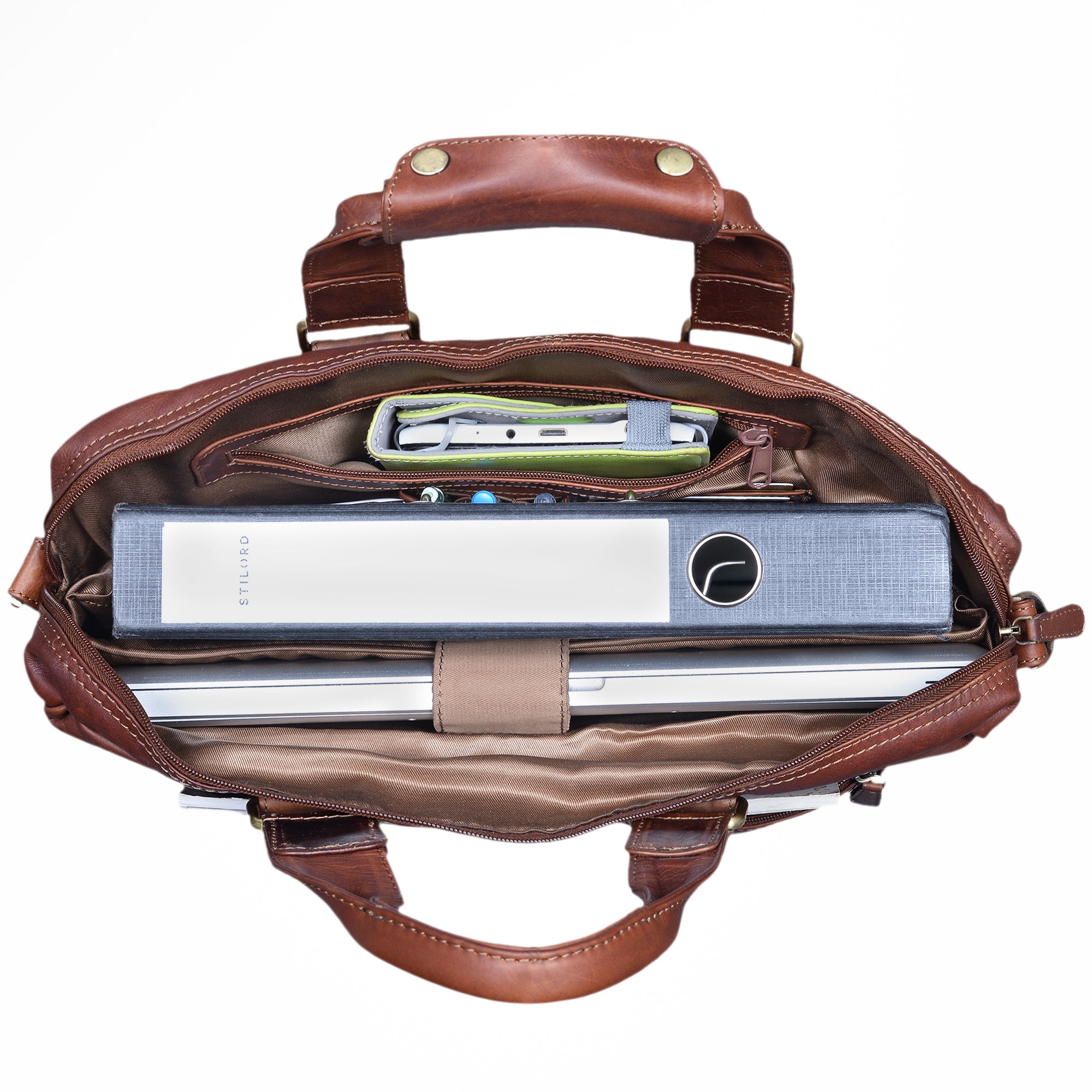 Aktentasche Leder zum Umhängen