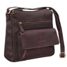 B-Stock "Mira" vintage skuldertaske til kvinder lavet af ægte læder
