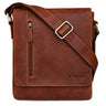 „Easton“ Lille Messenger Taske Ægte Læder Vintage Skuldertaske