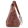 "Lyanna" Læder Sling Bag Dame Crossbody Rygsæk 2-i-1 Håndtaske