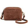 "Nina" Lille Skuldertaske Til Kvinder I Læder Crossbody Pung