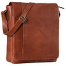 "Paul" Vintage Læder Skuldertaske til Herrer Hochformat Messenger Bag