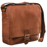 B-Stock "Timo" Vintage Messenger Bag Læder lille