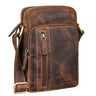 B-Stock "Amadeo" Elegant Læder Skuldertaske til Mænd Lille Crossbody