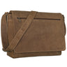 B-Stock "Phil" lædertaske herretaske skuldertaske laptop læder