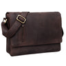 "Davis" Messenger Bag Læder 13" Laptop – Vintage Umhængtaske
