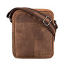 "Jude" Lille Læder Herrentaske Vintage Messenger Skuldertaske