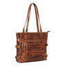 "Liara" Stor Shopper Taske Dame Læder Skuldertaske i Elegant Stil