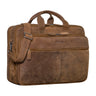 "Noan" Læder Aktetaske til Mænd Stor Business 15,6" Laptoptaske