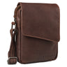 „Fridolin“ Lille Læder Crossbody Taske Vintage Skuldertaske Til Mænd