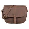 "Kira" Læder Crossbody Taske – Vintage Aftentaske