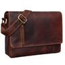 "Davis" Messenger Bag Læder 13" Laptop – Vintage Umhængtaske
