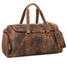 "Myles" Vintage Læder Rejsetaske til Mænd – Weekender Duffle Bag