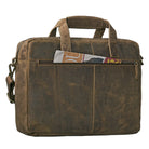 brauner Leder Tasche
