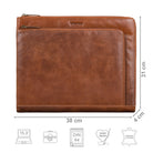 Leder Businesstasche Braun Damen