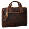 "Cornelius" Smal Laptoptaske 15-16 Tommer Læder Herre
